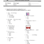 kumpulan soal bahasa inggris kelas 4 sd semester 1